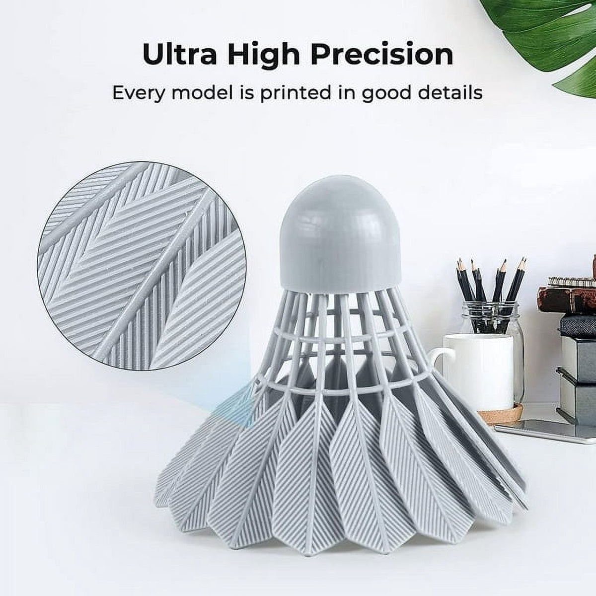 Official 8K 3D Printer Resin，1kg High Precision 405nm UV-Curing Resin Low Shrinkage, Excellent Fluidity Standard Photopolymer Resin for LCD DPL 3D Printing, Blue