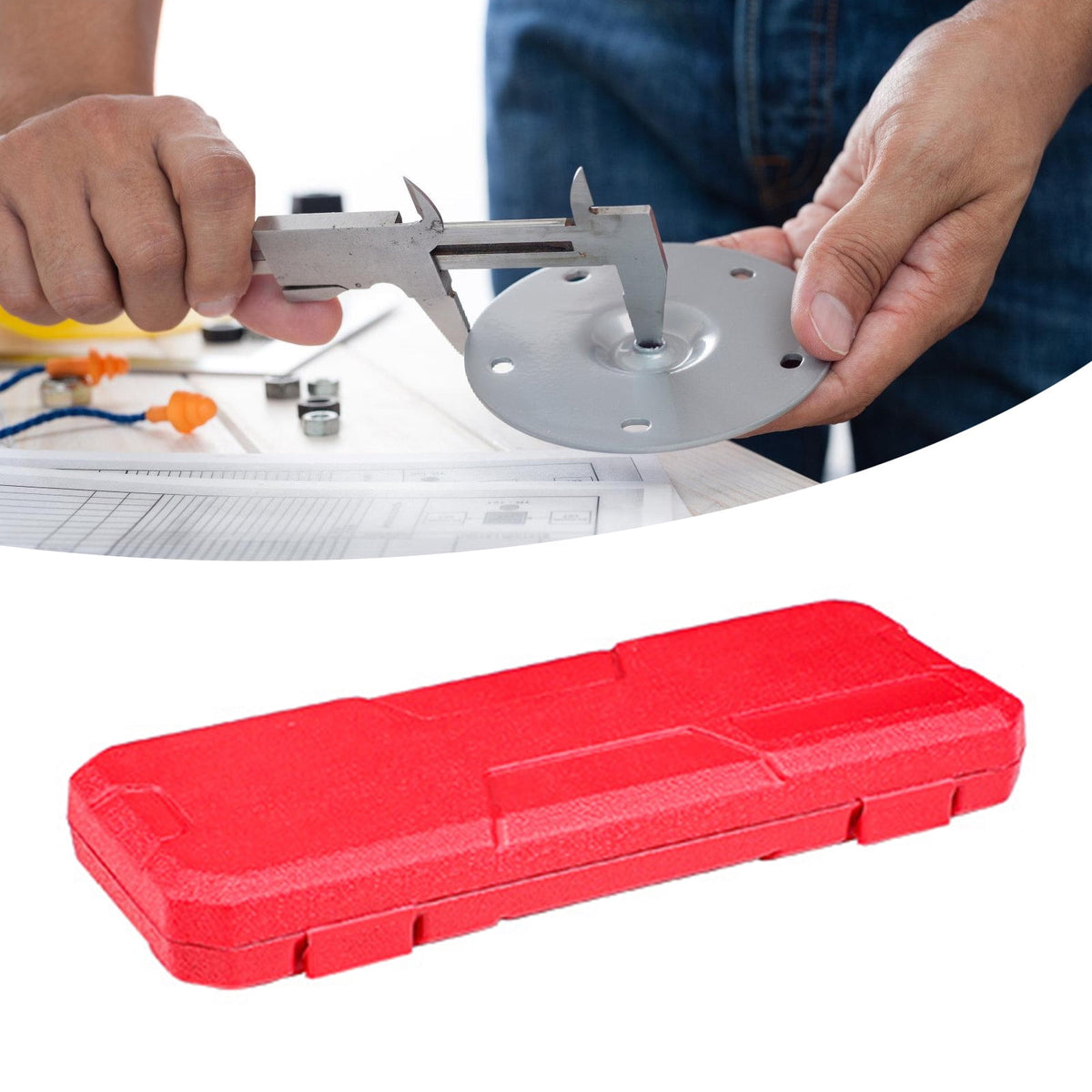 Essential Tool Storage Boxes for Vernier Calipers Storage Case with Robusts Construction for Extended Durability