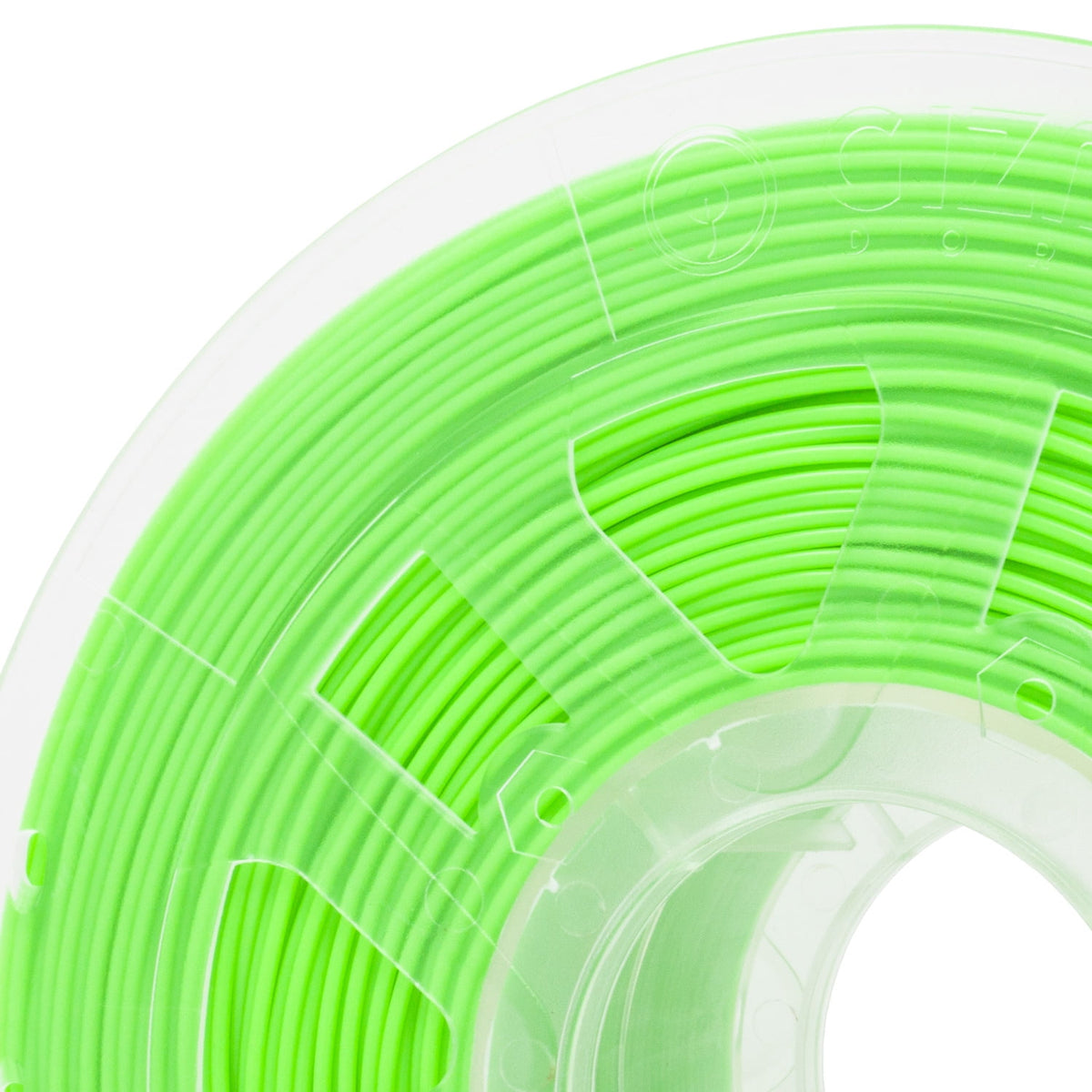 Gizmo Dorks 3mm (2.85mm) Specialty Blacklight ABS Filament for 3D Printers 1 kg / 2.2 lbs, Flourescent UV Yellow