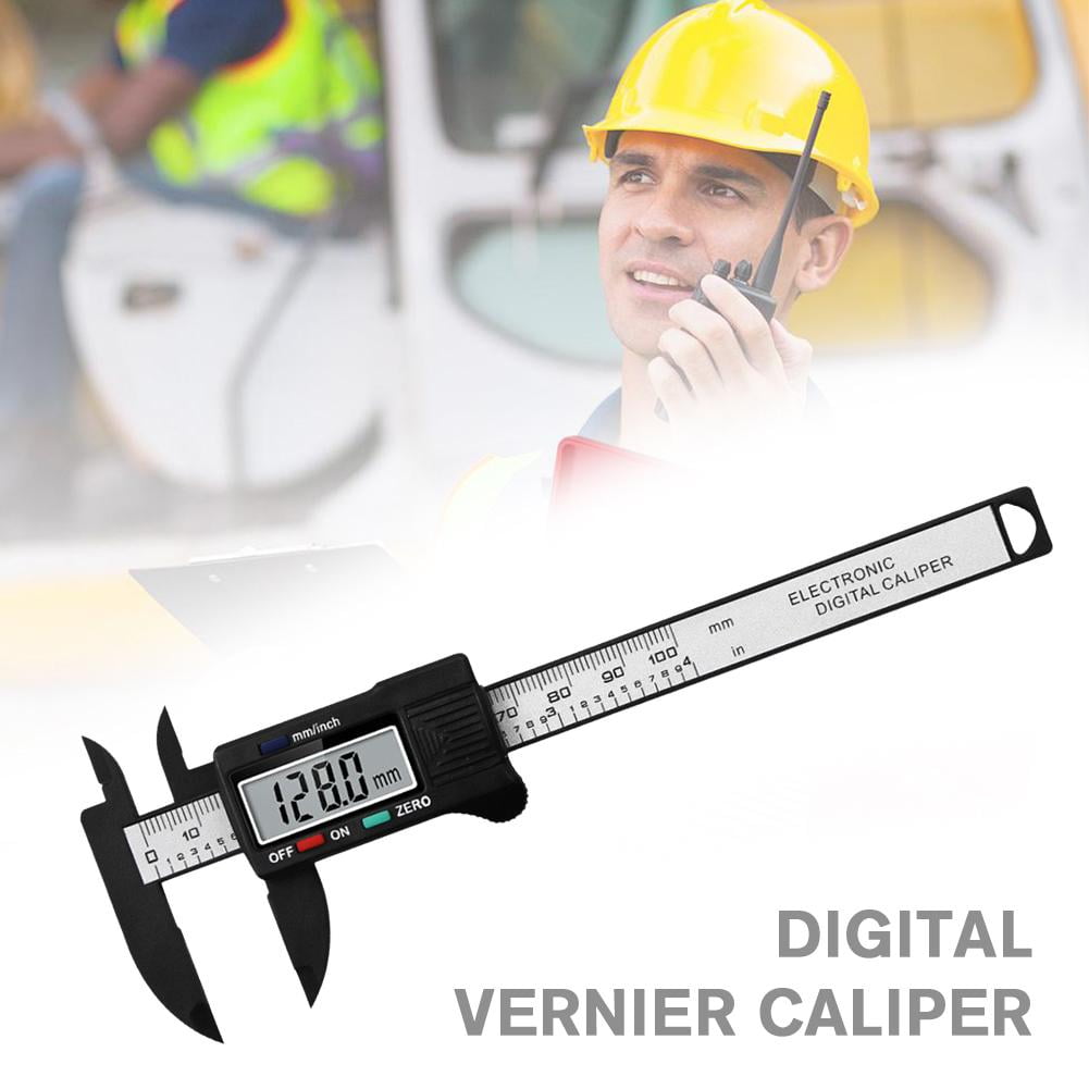 100mm Digital Caliper Micrometer LCD Gauge Vernier Electronic O8B0