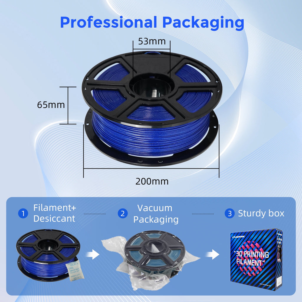 Flashforge ASA Filament 1.75mm, 1KG/2.2lbs ASA 3D Printer Filament, Burnt Titanium