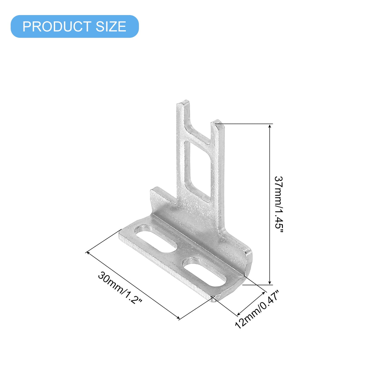 CZ93-K2 6.4 x 6.7mm Interlock Key Guard Lock Right Angle 3D Printer Metal 2 Pcs