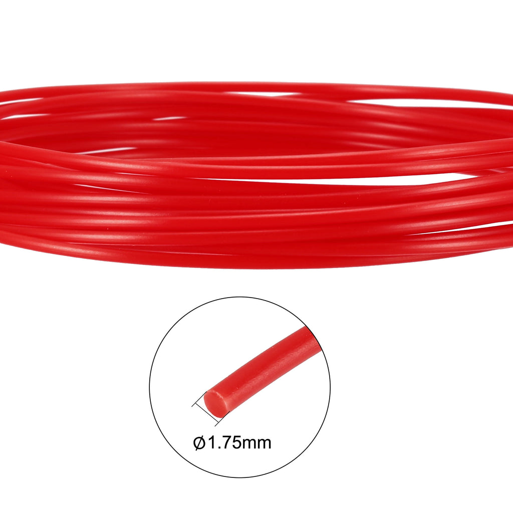 3D Pen Filament Refills,16Ft 1.75mm ABS Filament Refills,Dimensional Accuracy +/- 0.02mm,for 3D Printer,Red