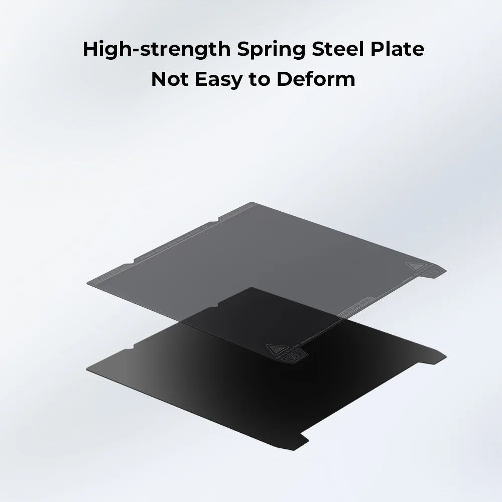 Creality K1 Max Build Plate Kit 315 * 310mm, High-Strength Spring Steel Platform with Smooth PEI Surface and Soft Magnetic Sticker for K1 Max, Ender 3 Max Neo, Ender 3 S1 Plus 3D Printers