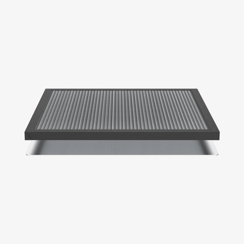 Creality Mini Honeycomb Laser Bed, All Metal Structure Aluminum Plate, Honeycomb Working Table for Better Heat Dissipation, Designed to Protect Your 3D Printers with Laser Module, 235*235*20mm