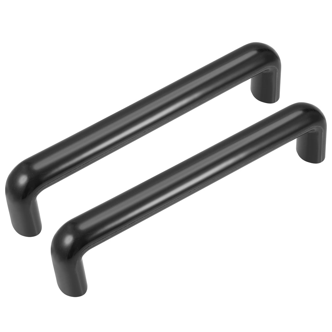 Unique Bargains 240mm Hole Centers Pulls Handles Black 2Pack