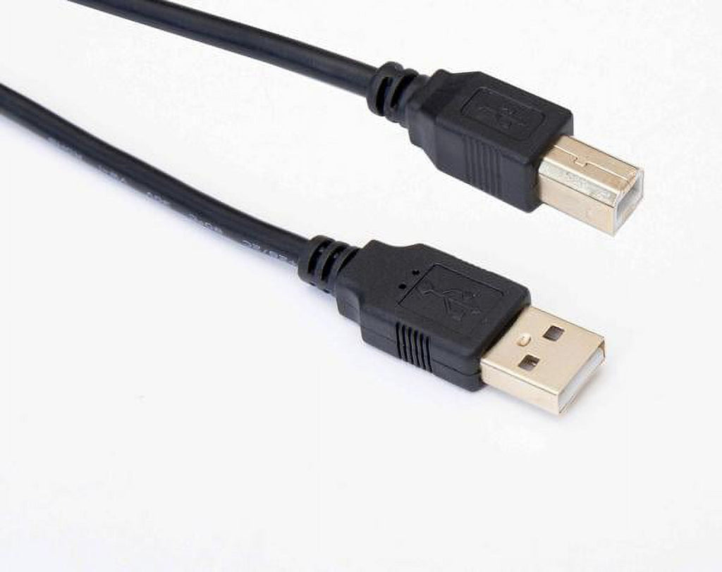 OMNIHIL Replacement (15 FT) AC Cord + (15FT) 2.0 USB Cable for XYZprinting da Vinci 1.0 3D Printer