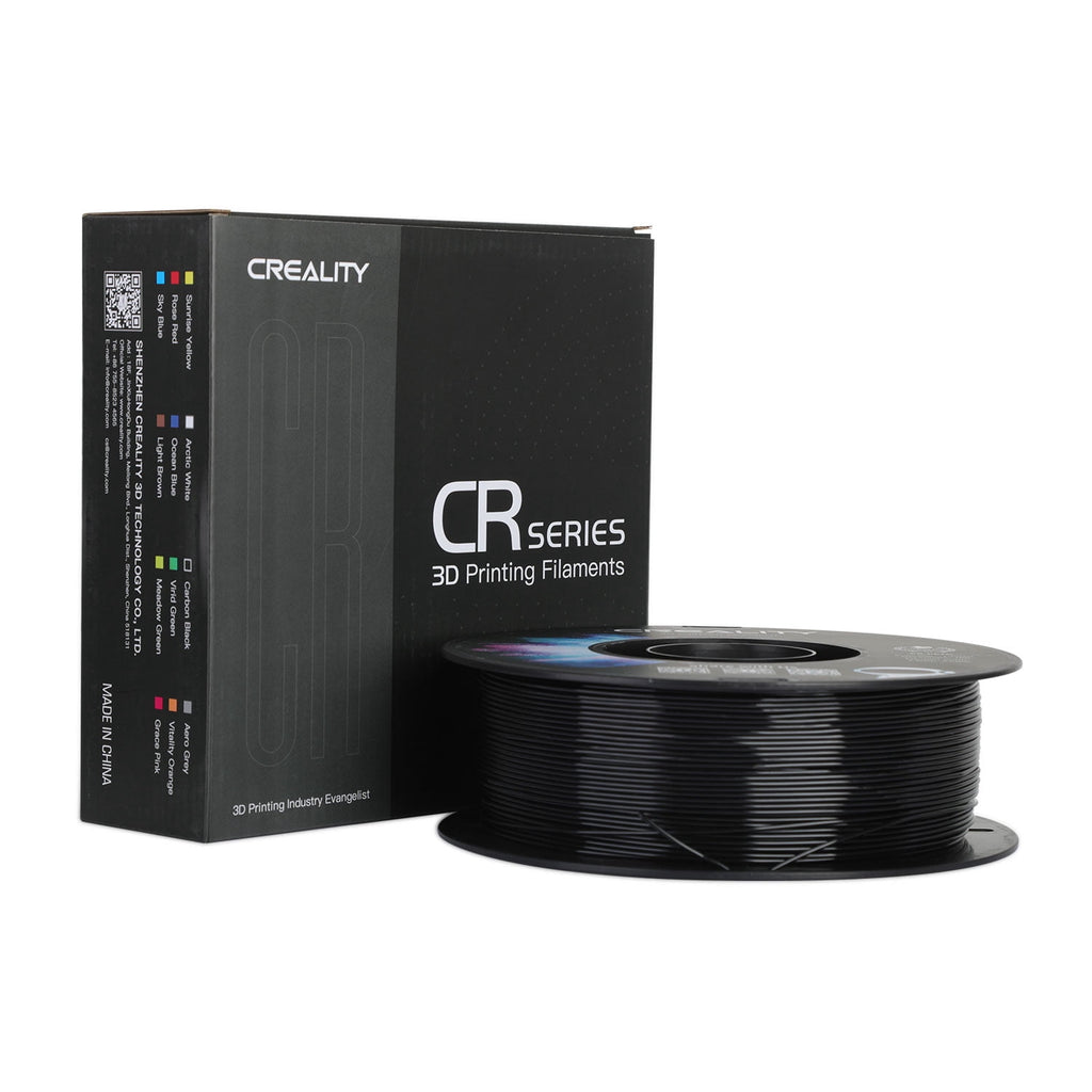 Creality 3D Printer Filament PETG Filament 1.75mm 2.2lbs Odorless Non-Toxic High Precision Strong Toughness Overhang Performance Accuracy +/-0.02mm, Transparent