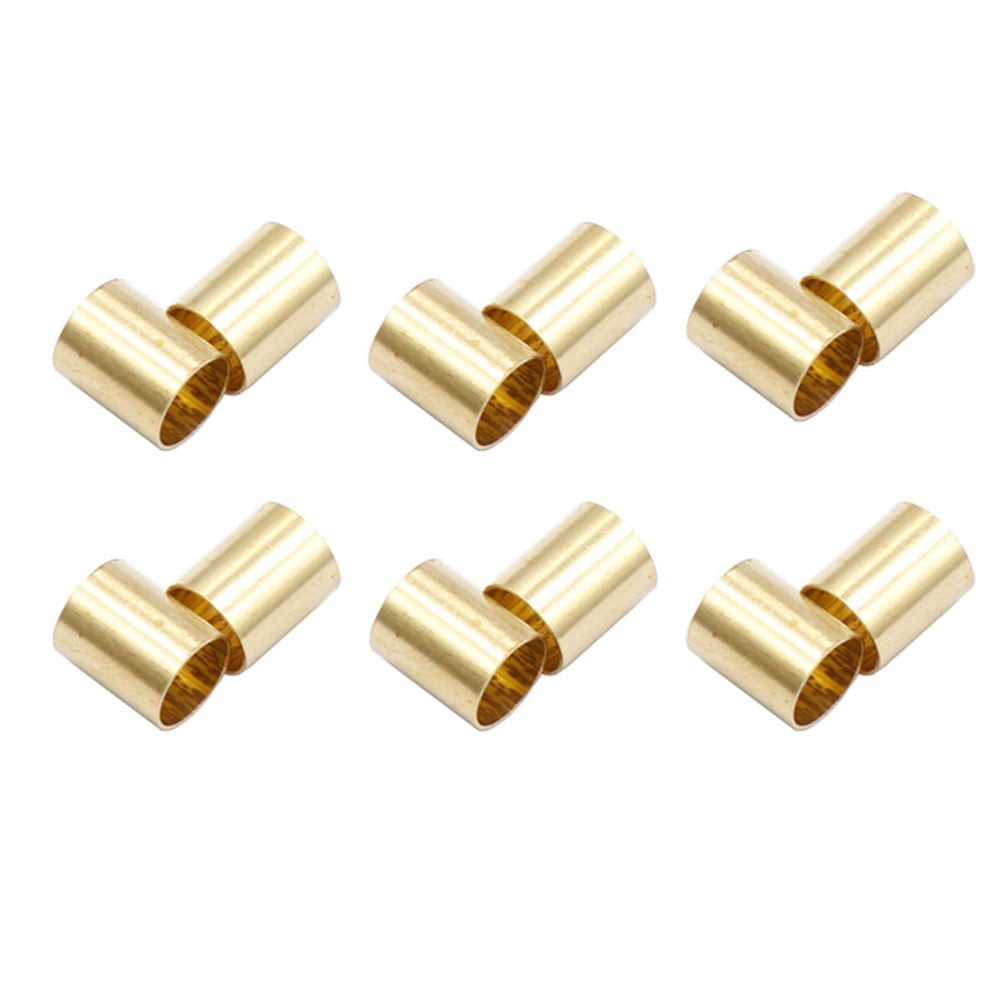 TeeRees 10Pcs Copper Buckle Wire Cable Terminal CompACt ACcessory for 3D Printer Parts,Closed Port 10