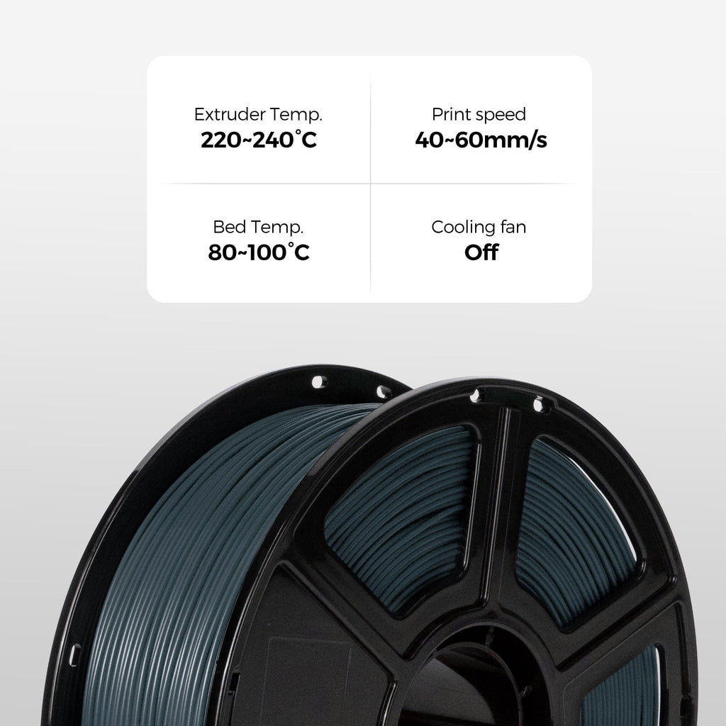 Flashforge ABS Pro Filament 1.75mm, 1KG/2.2lbs ABS Pro 3D Printer Filament, Green