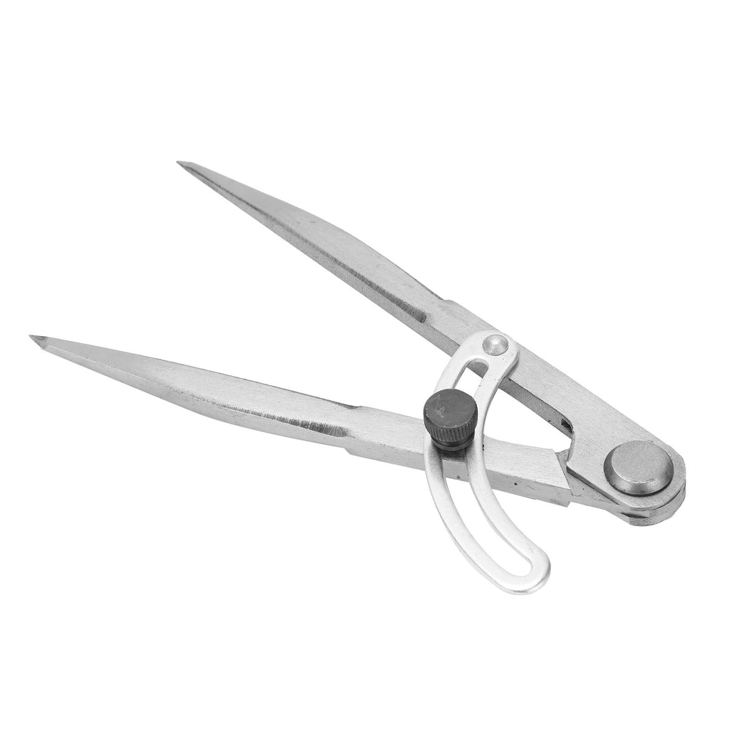 NFTIGB Wing Compass Caliper Leather Edge Spacing Taper Measuring Marking Divider Caliper 150mm / 5.9 inches Stainless Steel Craft Tool