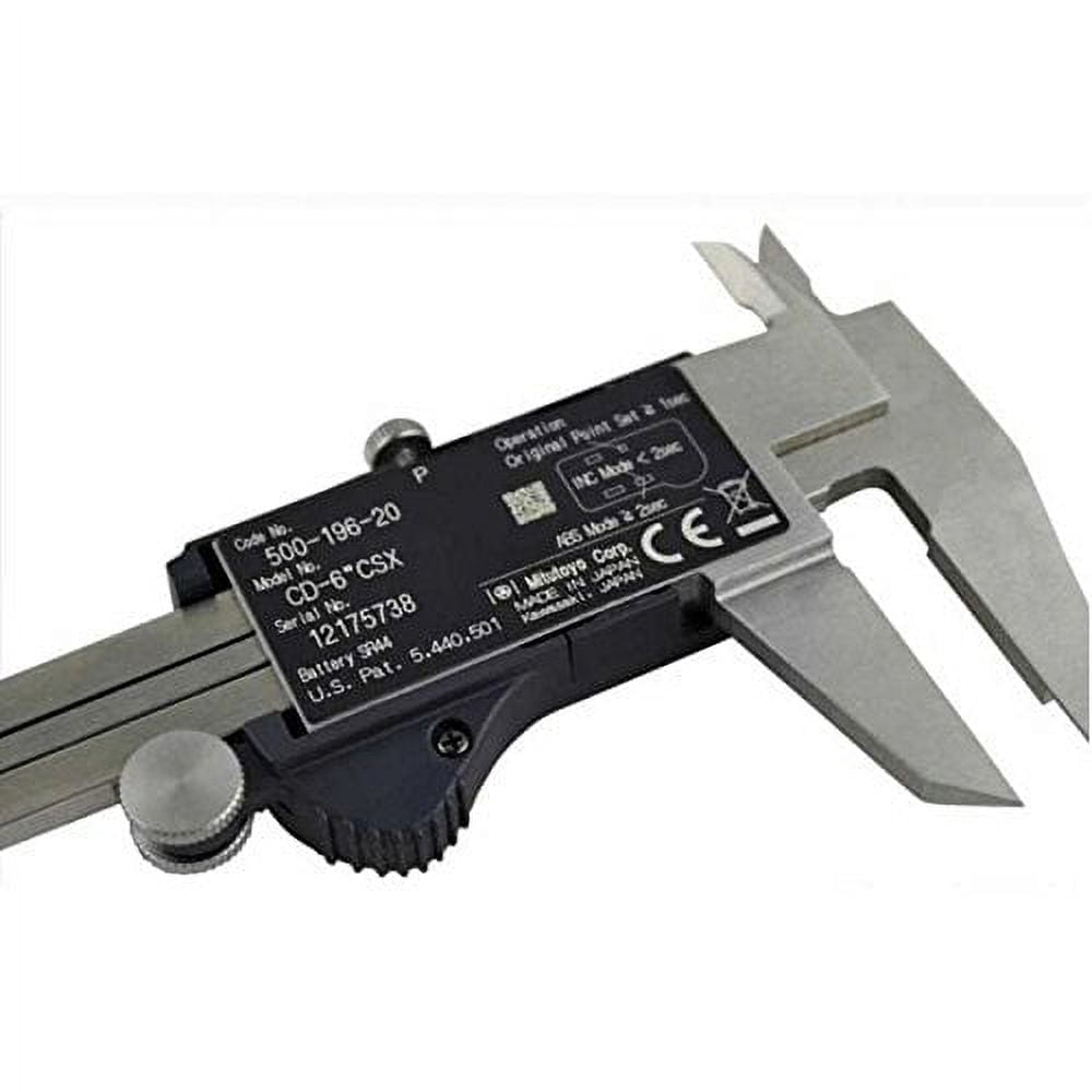 Mitutoyo 500-196-30 Style Digital Caliper Advanced Onsite Sensor AOS Electronic Micrometer Ruler ，0" to 6" (0 to 150mm)