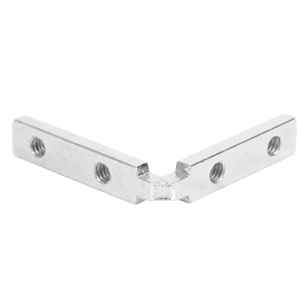 Aestri 10 Pcs Aluminum Profile Interior Corner Connector Zinc Alloy L Shape Joint Bracket for GB 2020 Angle Slot 3D Printer CNC Router Aluminum Frame