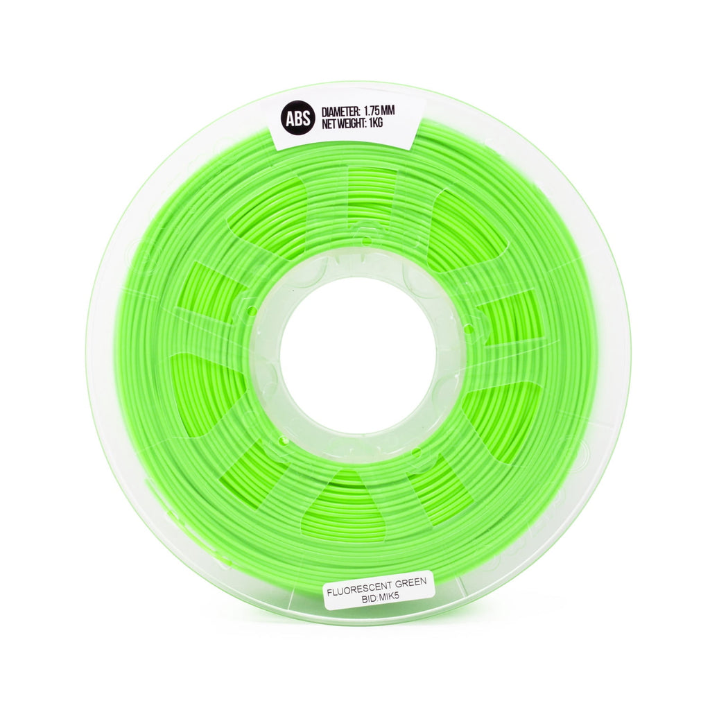 Gizmo Dorks 3mm (2.85mm) Specialty Blacklight ABS Filament for 3D Printers 1 kg / 2.2 lbs, Flourescent UV Yellow