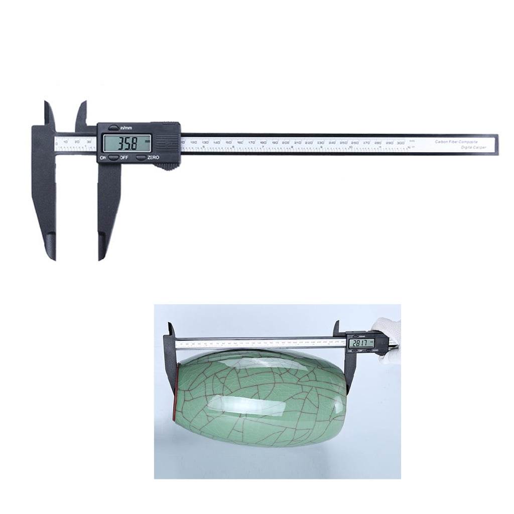 300mm Electronic Digital Caliper 12 Inch Vernier Caliper Gauge Micrometer Measuring Tool Digital Ruler Replacement
