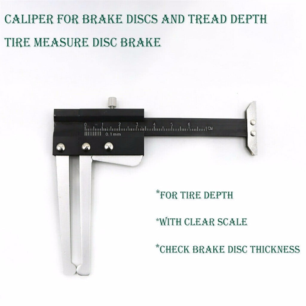 Fdelink Barbecue Grill Clearance! Brake Disc Thickness Measuring Caliper, Brake Caliper Caliper Ruler Tool Disc Gauge Measuring Thickness Tool&Home Improvment