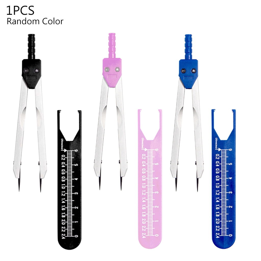 EKG ECG Caliper Electrocardiogram Divider ECG Calipers with Ruler for Nursing