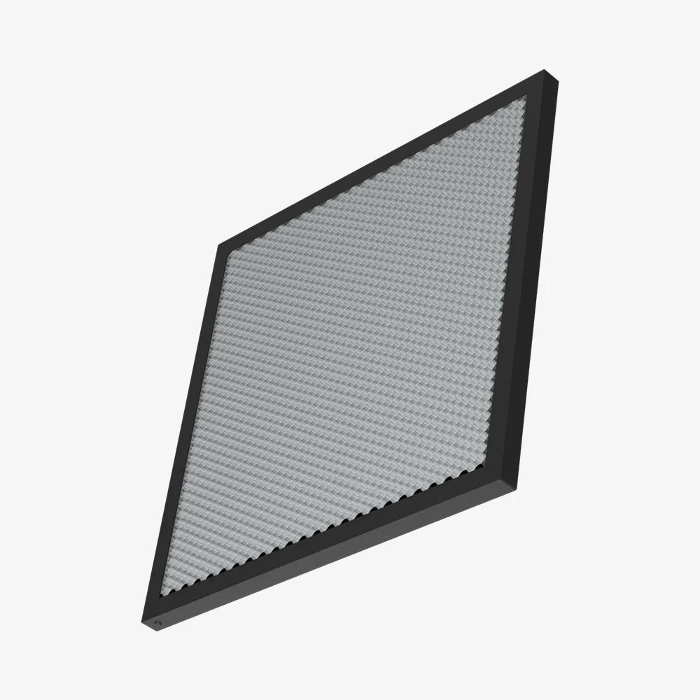 Creality Mini Honeycomb Laser Bed, All Metal Structure Aluminum Plate, Honeycomb Working Table for Better Heat Dissipation, Designed to Protect Your 3D Printers with Laser Module, 235*235*20mm