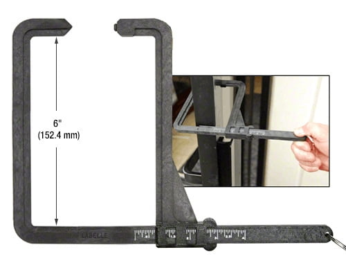 CRL 1GCAL6 Fractional Inch Insulating Glass Large Jaw Caliper