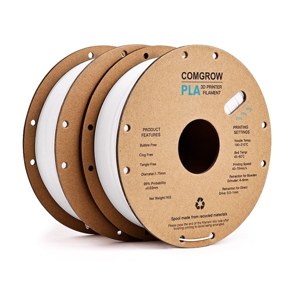 Creality Toughness PLA Filament 1.75mm Grey 1KG 3D Printer Filament