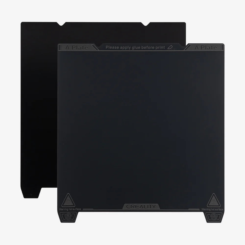 Creality K1 Max Build Plate Kit 315 * 310mm, High-Strength Spring Steel Platform with Smooth PEI Surface and Soft Magnetic Sticker for K1 Max, Ender 3 Max Neo, Ender 3 S1 Plus 3D Printers