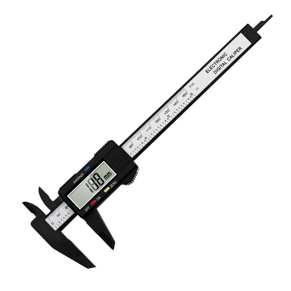 Digital Caliper 6 Inch Electronic Vernier Caliper 150mm Ruler Micrometer Tool with LCD Display for Precise Measurements