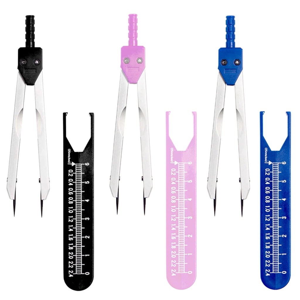 EKG Caliper ECG Calipers Electrocardiogram Divider Compatible with Nursing Electrocardiographs Random Color
