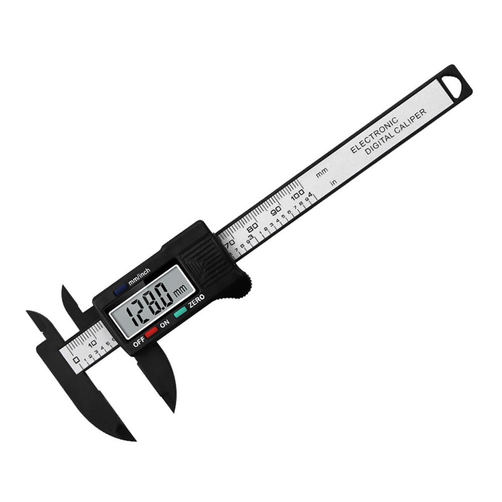 Electronic Digital Caliper 6 Inch Stainless Steel Vernier Caliper with Large LCD Screen, Inch/Metric Conversion Measuring Tool for Household DIY Projects