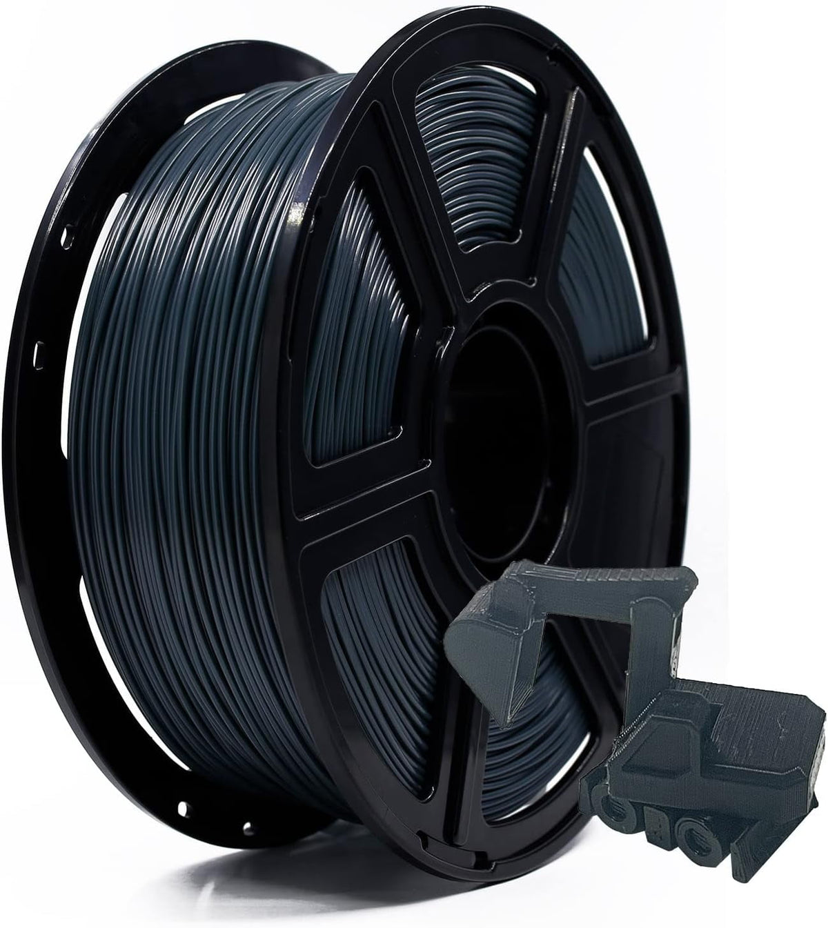 Flashforge ABS Pro Filament 1.75mm, 1KG/2.2lbs ABS Pro 3D Printer Filament, Black