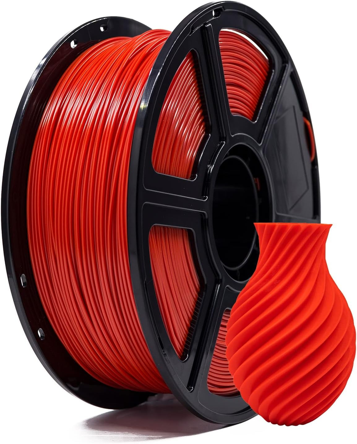 Flashforge ABS Pro Filament 1.75mm, 1KG/2.2lbs ABS Pro 3D Printer Filament, Black