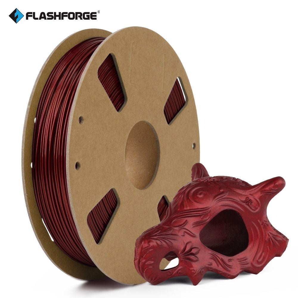 Flashforge PETG Filament 1.75mm, 1KG/2.2lbs PETG 3D Printer Filament, Black