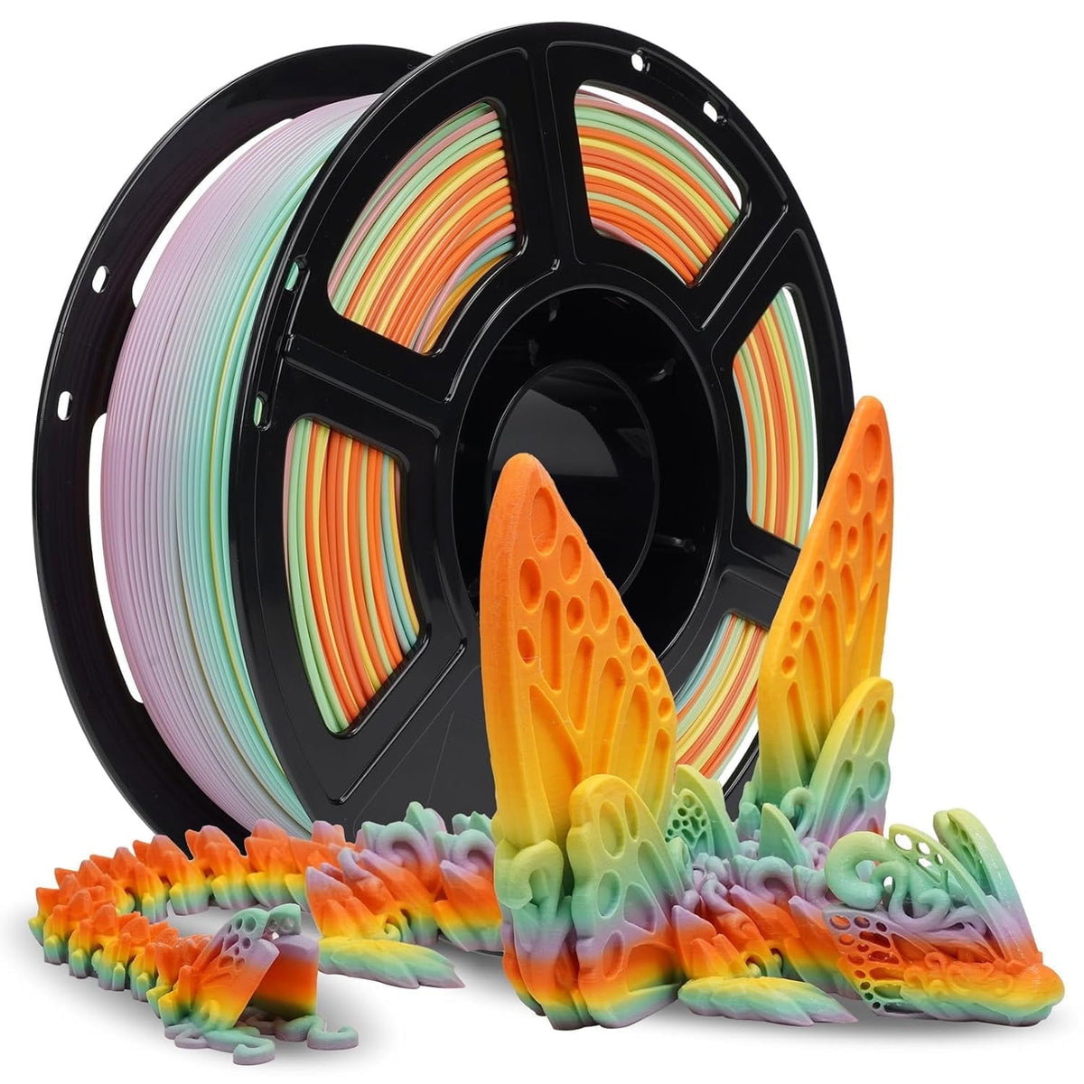 Flashforge PLA Filament 1.75mm, 1KG/2.2lbs PLA 3D Printer Filament, Burnt Titanium