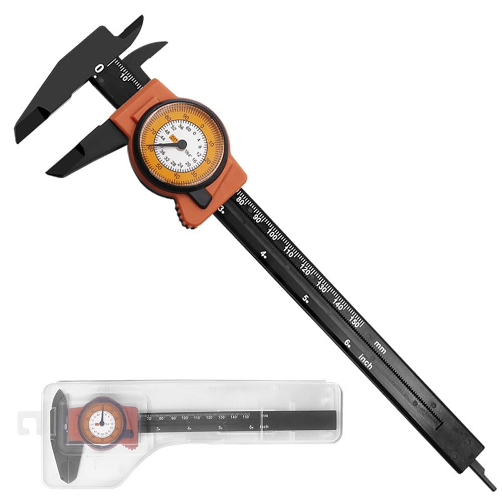 Mosiee Abs Plastic for Dial Caliper 0-150mm Metric and 0-6Inch Vernier Calipers mm