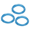 Uxcell 3D Pen Filament 3Pcs 1.75mm Total Length 196.8 Feet Blue PLA, 3D Pen Filament Refills Low Warping, for Creating Pictures Printed Model Printing Pen