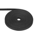 Uxcell Rubber 2GT Timing Belt 6x2000mm 2mm Pitch 2mm Thick Black Open Loop Pulley Timing Belt for 3D Printer