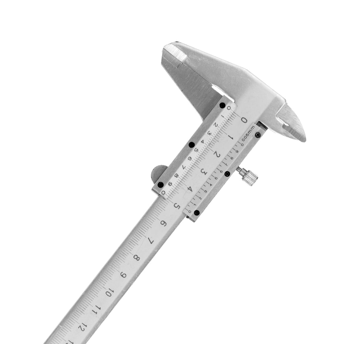 M Buder High Accuracy Carbon Steel Metal Vernier Caliper Micrometer Gauge Measuring Tool, 0-150 mm / 0-6 inches