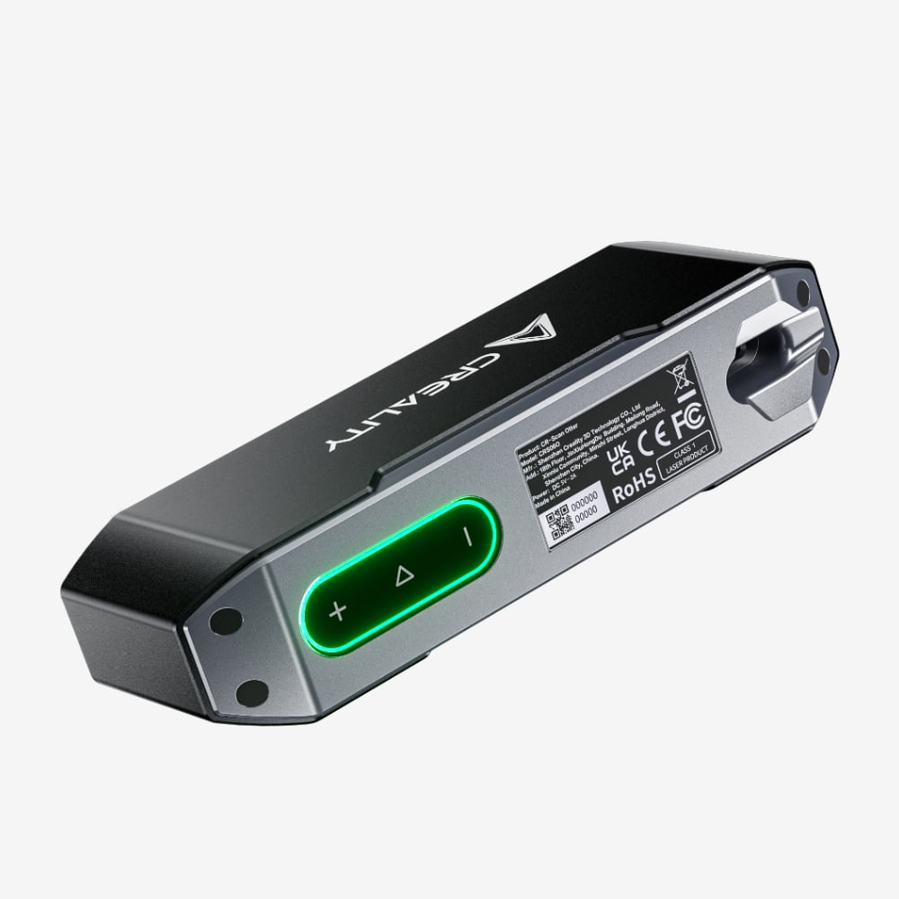 Creality CR-Scan Otter 3D Scanner Kit High Accuracy 0.02mm with 8 LED Infrared Lights 24 Bit Full-Color Scan, Noiseless, Sensitive Operation for Windows/macOS