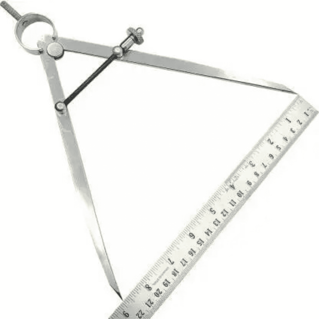 Adjustable Steel Spring Divider Caliper Tool for Precision Measuring, Marking, Scribing, Engineering, Workshop and Machining Use