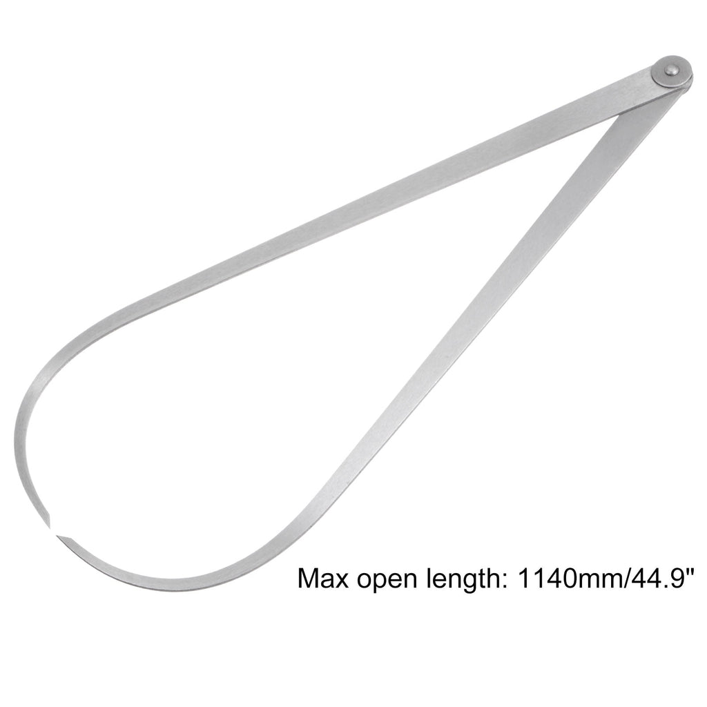 Uxcell Firm Joint Outside Caliper 150mm 6 Inch Tool Steel Measurement Tool