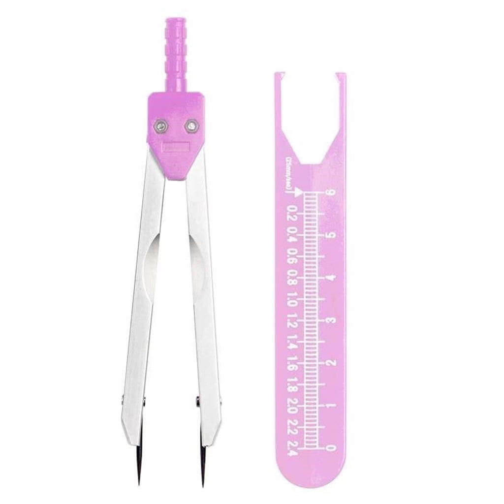 EKG Caliper ECG Calipers Electrocardiogram Divider Compatible with Nursing Electrocardiographs Random Color