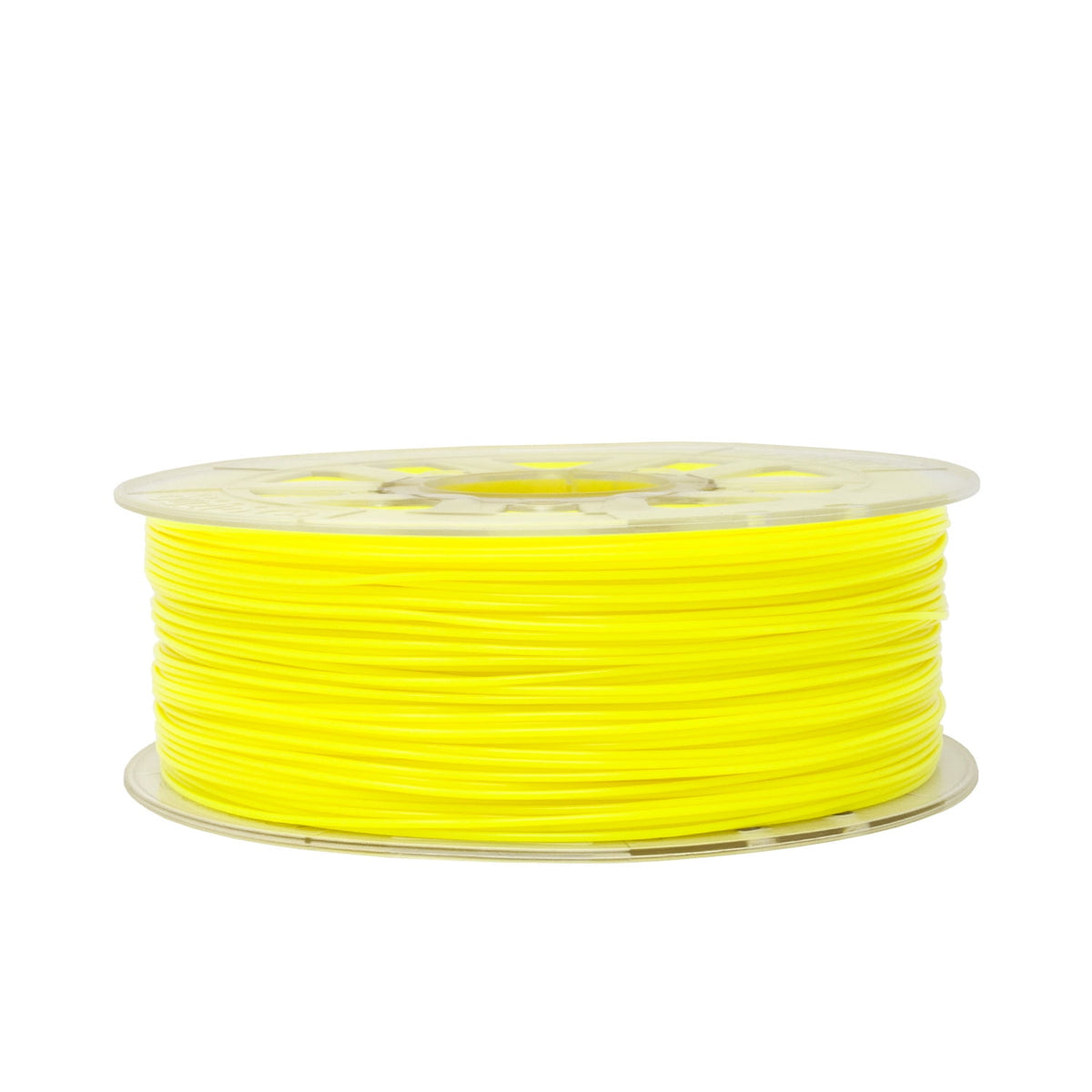 Gizmo Dorks 3mm (2.85mm) Specialty Blacklight ABS Filament for 3D Printers 1 kg / 2.2 lbs, Flourescent UV Yellow