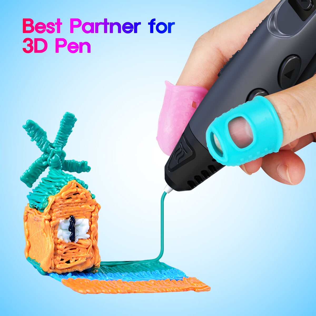 3D Pen PLA Filament Refills, 20 Colors Support for All 1.75mm 3D Printer / 3D Pen, 10 Feet Each Color, Total 200Ft 3D Printing Material (3M Each Color)