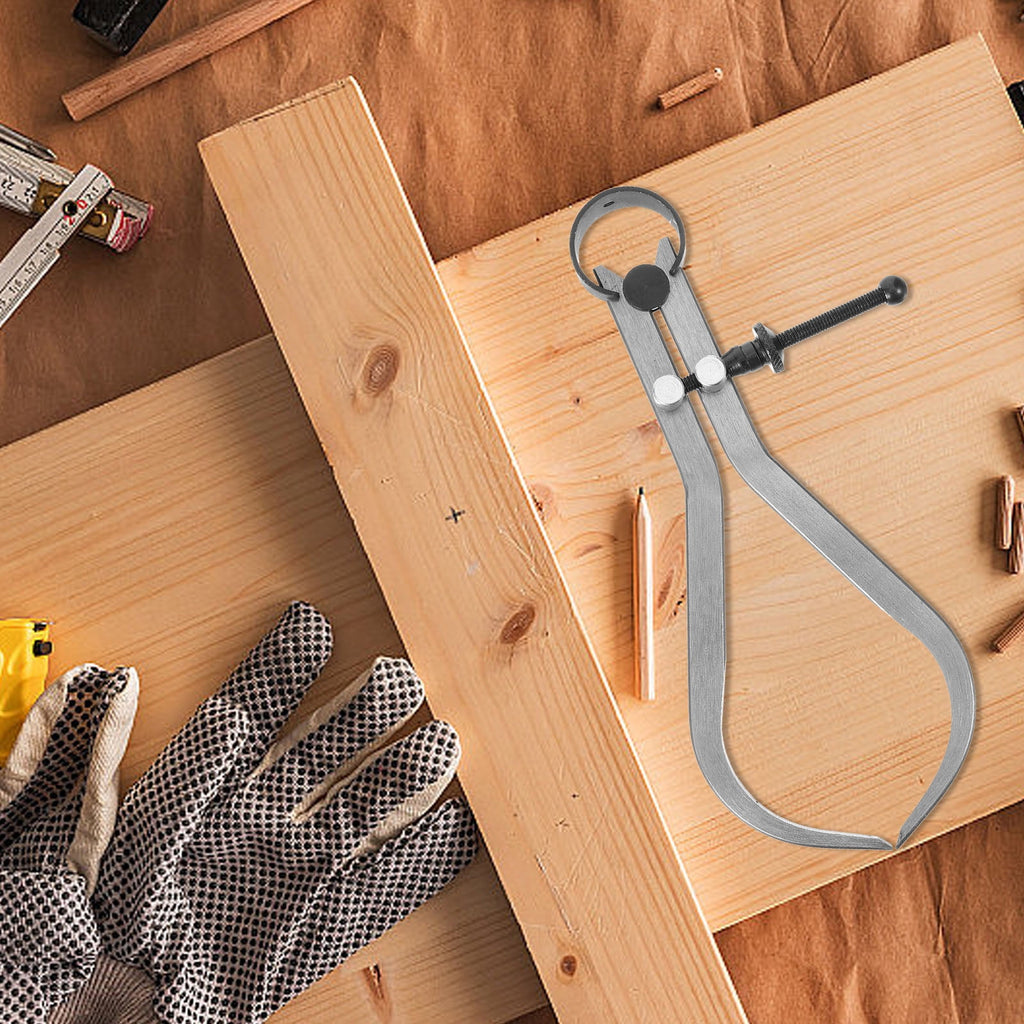 Raindrops Caliper Inside Outside Divider Caliper Wood Turning Measuring Tool Portable Caliper