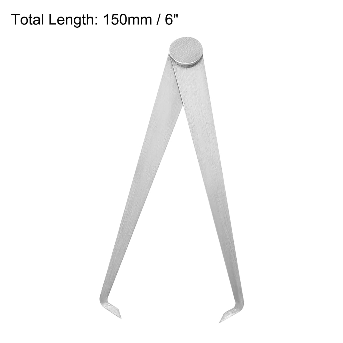 Uxcell 150mm 6" Inside Outside Caliper Firm Friction Joint Measuring Tool 1 Pair