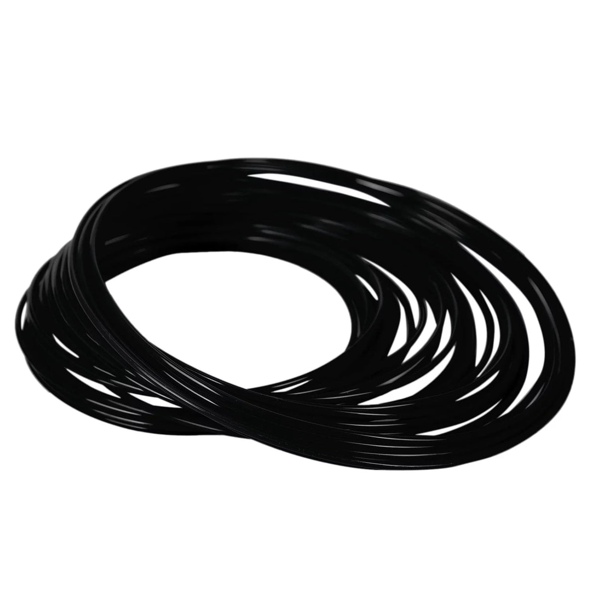 Wanyng 1.75mm ABS 3D Print Filament Black 32.8ft Each Piece for 3D Scribble Pen Printers