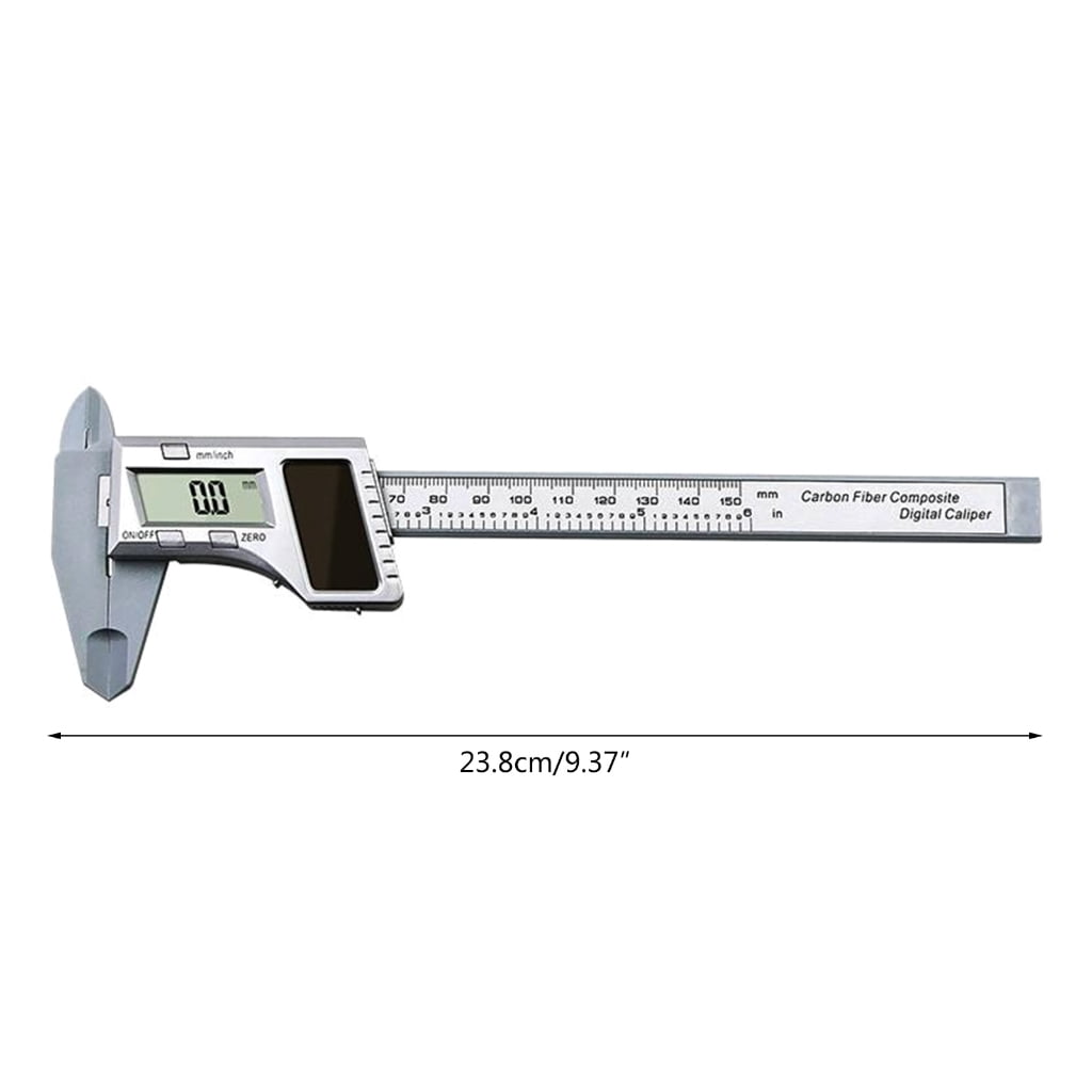 Digital Vernier Caliper No Battery Required 6 Inch / 150 mm Digital Caliper for Exterior Interior & Depth Measurement