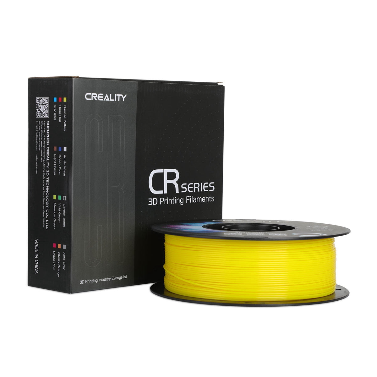 Creality 3D Printer Filament PETG Filament 1.75mm 2.2lbs Odorless Non-Toxic High Precision Strong Toughness Overhang Performance Accuracy +/-0.02mm, Transparent