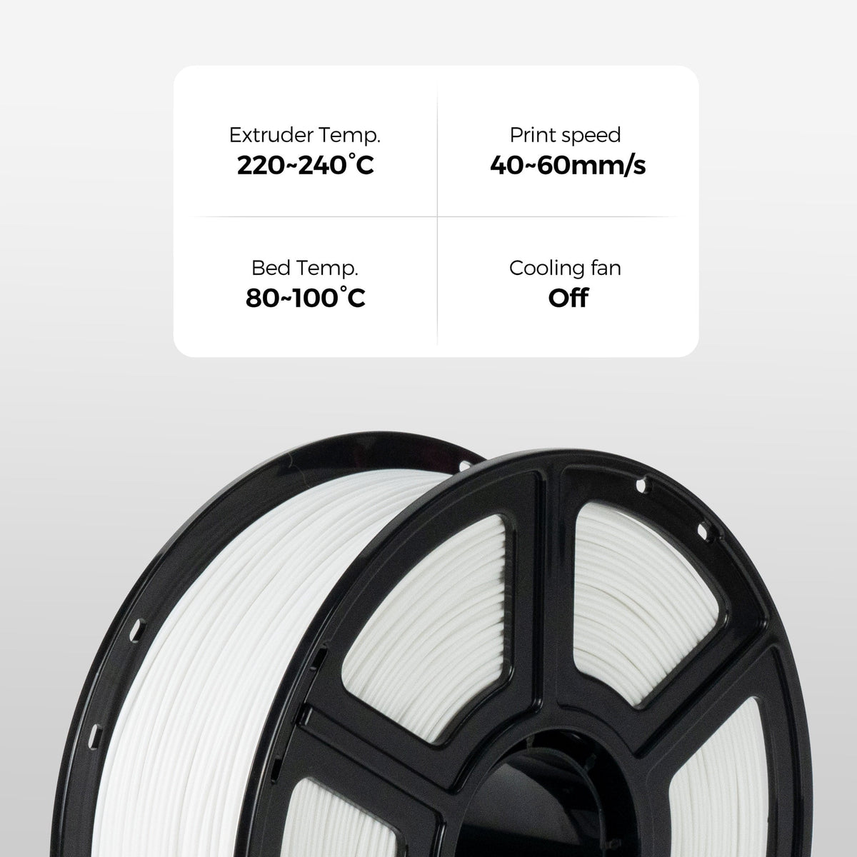 Flashforge ABS Pro Filament 1.75mm, 1KG/2.2lbs ABS Pro 3D Printer Filament, Green
