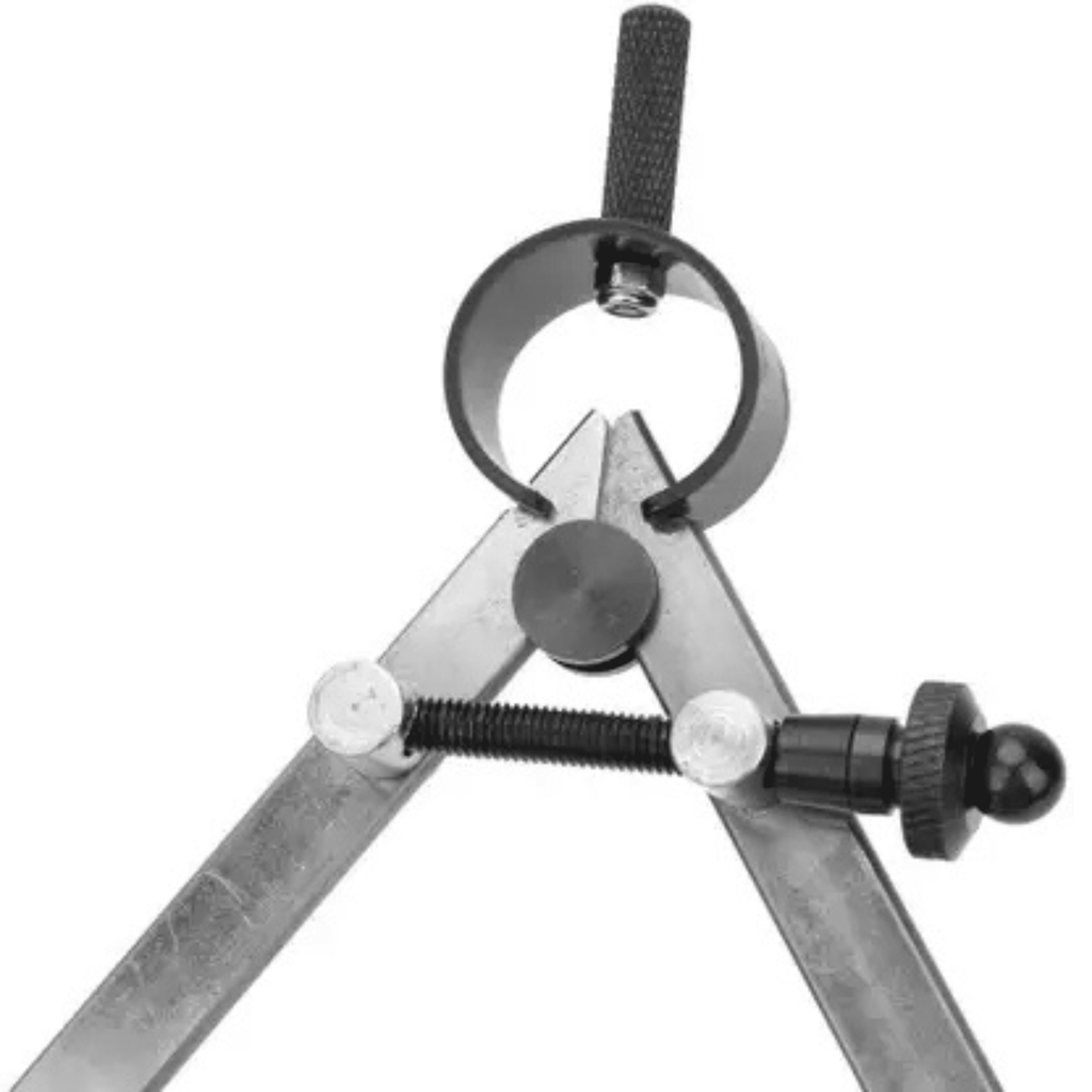Adjustable Steel Spring Divider Caliper Tool for Precision Measuring, Marking, Scribing, Engineering, Workshop and Machining Use