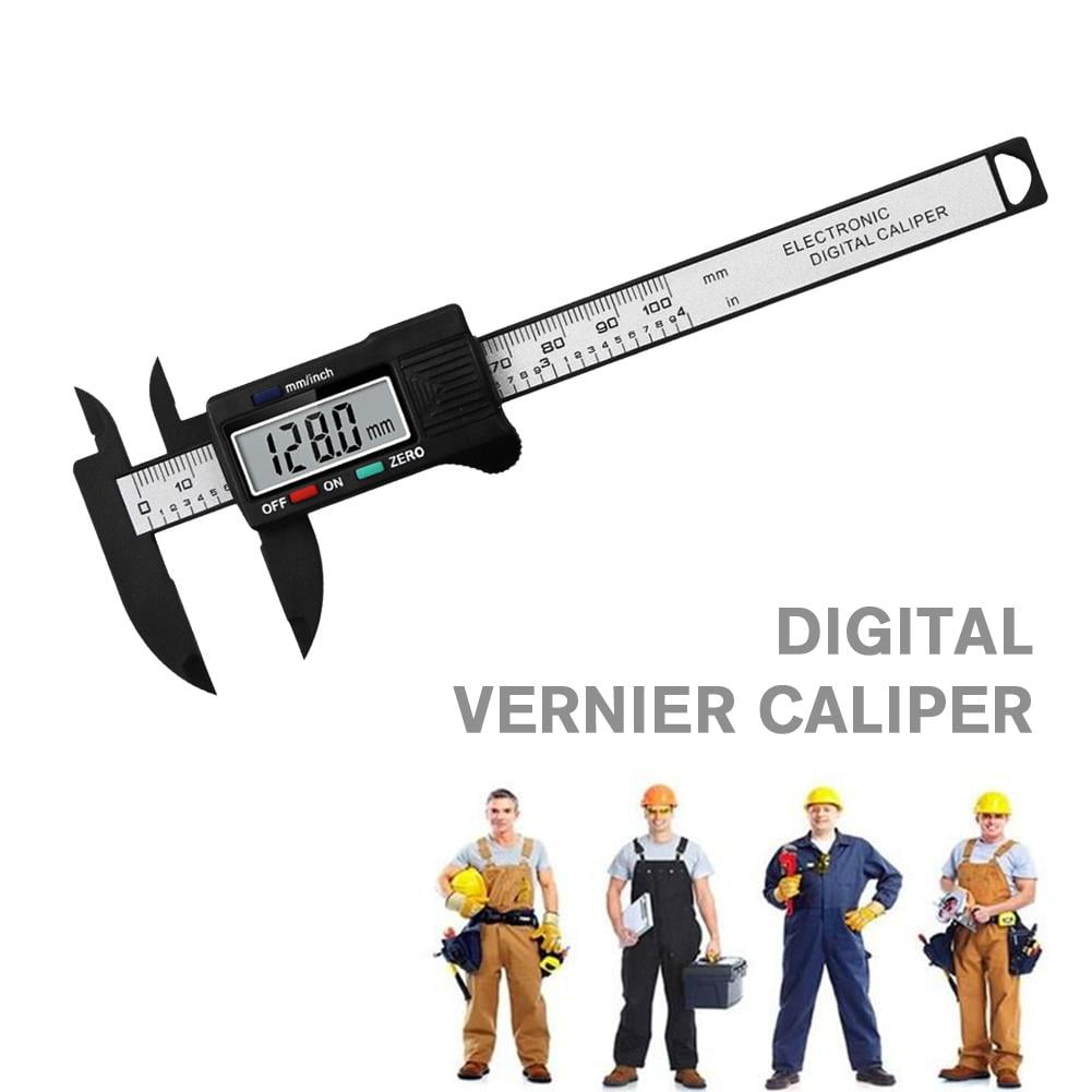 Electronic Digital Caliper,Stainless Steel Vernier Caliper with Large LCD Screen,Digital Caliper Cali Tool,Digital Measuring